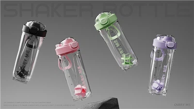 بطری شاکر سفارشی با توپ مخلوط